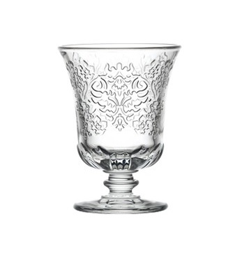 La Rochere Glas gobelet AMBOISE Becher Wasser Ranken Ornamente