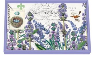 Tablett MICHEL DESIGN WORKS klein LAVENDER ROSEMARY Lavendel Rosmarin