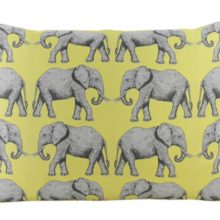 Kissenhülle 50x70cm DUMBO gelb Elefant Steen Design La Cassetta