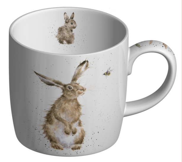 Royal Worcester WRENDALE Mug The Hare and The Bee HASE und BIENE La Cassetta