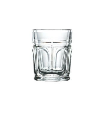 La Rochere AFTER Glas 2 SHOOTER Bar-Gläser Dekor Medaillon La Cassetta